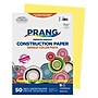 Prang 9" x 12" Construction Paper, Yellow, 50 Sheets/Pack (P8403-0001)~#|#~826FA263-4D4E-4958-A0C39071AC7DE4EB_sc7