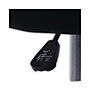 Alera Height Adjustable Lab Stool, Backless, Up to 275 lb, Black Seat, Chrome Base (ALEUS4716)~#|#~82793EB8-4966-4A2B-BEE6A80EC2353CA1_sc7