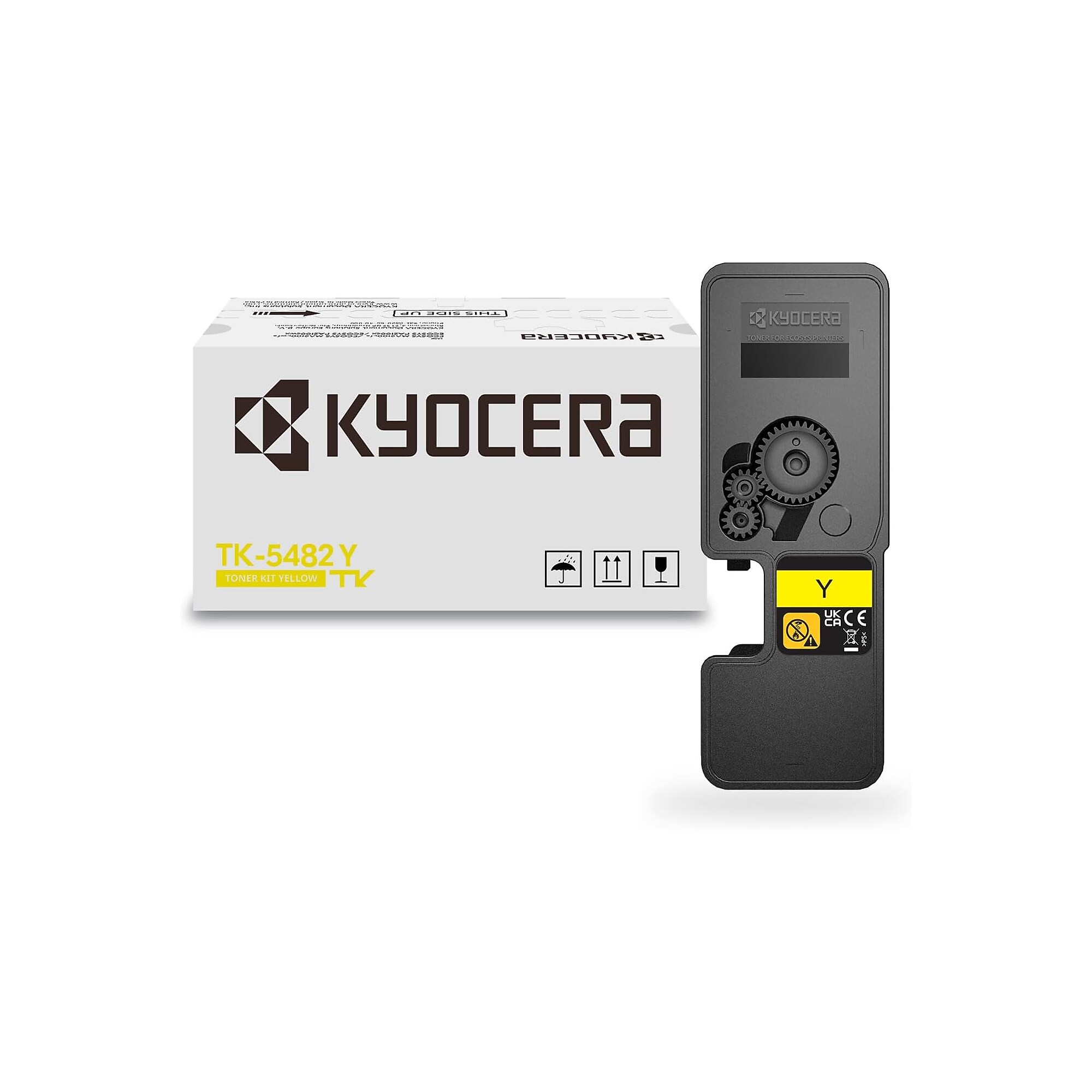 Kyocera 1T0C22AUS0 Yellow Standard Yield Toner Cartridge, Prints up to 1,250 Pages (KYOTK5482Y) Sansujyuku sansujyuku.com