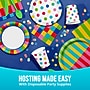 Say Hooray! Bright Vibes 9" Paper Plates, Multicolored, 32 Plates/Carton (DTC382571DPLT)~#|#~828845FB-C982-40D6-B16BC15D5DB149DD_sc7
