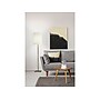 Adesso Liam 60.5" Antique Brass Floor Lamp with Light Beige Cylinder Shade (1547-21)~#|#~828C4246-9F8C-49FB-83A5AD893CE47C80_sc7
