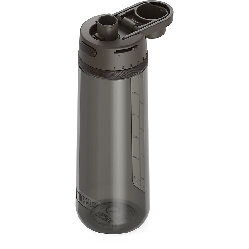 Thermos Alta Plastic Water Bottle, 24 oz., Espresso Black (EATP4329SM6) image 1