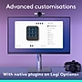 Logitech MX Creative Console Wireless Keypad & Dial, Graphite (920-012660)~#|#~829459ED-C9A9-47AA-A5F3BA5B1AABE603_sc7
