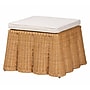 bali & pari Palm Natural Rattan Ottoman, Honey (244-13633-HiT)~#|#~829C8E40-C9FA-482C-BAB5C24EF8793FB6_sc7