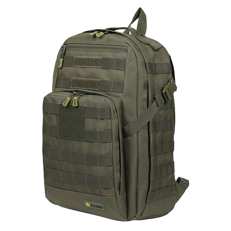 US Army WHISKEY Laptop Backpack, Large, Tactical Green (USBWHI18GRN) image 1