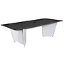 Regency Array 96"W x 48"D Conference Table with Grommet, Ash Grey/White (ACT9648AGWH)~#|#~82A22A72-EEA6-4DC1-88C2A8469A5F970B_sc7