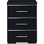 Finch Belmont 3 Drawer Nightstand, Black (FUTB10141B)~#|#~82A398C9-7A9E-4809-8A012B78A53E7D54_sc7