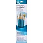Princeton RealValue Mixed Media Synthetic Taklon Variety Brush Set, Blue, 4/Set, 3 Sets/Bundle (PBXPR9170-3)~#|#~82A46704-C510-4E37-91FE1D939D05E1F5_sc7