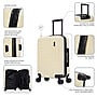 DUKAP Zahav 22.04" Hardside Carry-On Suitcase, 4-Wheeled Spinner, TSA Checkpoint Friendly, Sand (DKZAH00S-SAN)~#|#~82A61965-E862-4F36-A22A5292BF0FDDC2_sc7