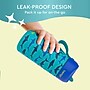 bentgo Stainless Steel Double Wall Insulated Water Bottle, 14 oz., Shark & Teal Fin, 2/Pack (BGKSTBL2P-SHK)~#|#~82A66FE5-76CC-4593-8B3CA77E2B846D8F_sc7