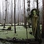 Haunted Hill Farm Life-Size Animatronic Skeleton Reaper Holding Staff (HHSKEL-7FLSA)~#|#~82A88E4C-1309-4462-BC1C78E700C4C04A_sc7