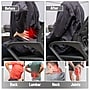 Mind Reader Air-Cloud Memory Foam Lumbar Roll Pillow, Black (LUMBROLL-BLK)~#|#~82A9873B-8C73-46C4-B2C90E5C06AA3DEF_sc7