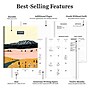 2027 TF Publishing Mountain Vista 6.5" x 8"  Monthly Standard Planner, Paperboard Cover, Multicolored (27-4210)~#|#~82AC0F46-A6ED-4676-B67B9FD303A57AA1_sc7