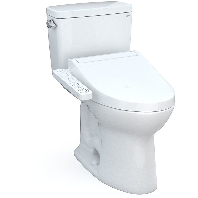 Toto Drake 1.6 gal. Gravity Flush Toilet, Cotton (MW7763074CSG#01) image 1
