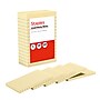 Staples Recycled Sticky Notes, 4" x 6", Sunshine Collection, Lined, 100 Sheets/Pad, 5 Pads/Pack (S46YR/552572)~#|#~82B8A7D7-BADA-40A1-904C2B3CA332546D_sc7