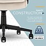 Click365 Ergonomic Velvet Swivel Executive Chair, Taupe (CCHR10024D)~#|#~82C69095-4A0F-47EE-814EF4B67346C67A_sc7
