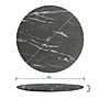 Flash Furniture TopGuard 36" Round Table Top, Wooden, Black Faux Marble (STRD918MMBKMAR)~#|#~82C6C47F-0CC8-47CA-B17C390DEBD2D886_sc7