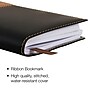 2025-2026 Global Printed Products 5" x 8" Weekly & Monthly Planner, Faux Leather Cover, Black/Brown (RET26-PKT58-BN)~#|#~82C7E21A-6676-4CFA-8A2BD858E46EFFB7_sc7
