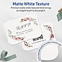 Avery Rectangle Flourished Edge Matte Blank Card, White, 100/Pack (19479399767)~#|#~82C958AE-85DC-4E37-A945CC2DA2270138_sc7