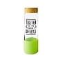 Baudville "Making a Difference" Glass Water Bottle, 22 oz., Green/Bamboo (139570331)~#|#~82C9F75A-B586-4AEB-A6AF25848445318C_sc7