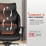 Sharper Image Algrove Comfort-X Ergonomic Swivel Executive Massage Chair, Black/Dark Gray (60117-BLKGRY)~#|#~82CDA48A-85D7-45F3-BB11A588BE5E7630_sc7