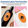 Avery Laser/Inkjet Multipurpose Oval Labels, 4.25" x 2.5", Bright Orange, 120/Pack (94058)~#|#~82CFCCE1-C391-401E-ADBC46FC08091C92_sc7