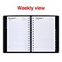 2026 Staples 5" x 8" Daily Appointment Book, Black (ST58452-26)~#|#~82D05043-7A26-408E-86D747111EBF5E00_sc7