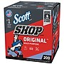 Scott Shop Towels Original, 9" x 12", Blue 200 Sheets/Box, 8 Boxes/Carton (75190)~#|#~82DA1EA2-FDE9-4852-9AEB8E41F44F8166_sc7