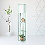 Creekwood Home Classix 62.5" 3-Tier Storage and Display LED Floor Lamp with White Linen Shade, Aqua (CWF-3007-AU)~#|#~82DB52CC-26AA-4CA4-A0E1DC4B55AB3FEE_sc7