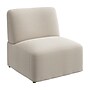 Bush Business Furniture Assemble Modular Lounge Chair, Armless, Oat Fabric (ASM130OTF-03)~#|#~82DD4B14-E67A-4FCA-9BB5C5DCB3E79D64_sc7