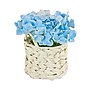 National Tree Company 10" Blue Hydrangea Bouquet in White Basket (MT81-01326GBL-1)~#|#~82E0CE77-5694-4BF1-B4AACE98BC7127F9_sc7