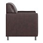 Flash Furniture Hercules Diplomat LeatherSoft Reception Chair, Brown/Chrome Legs (BT8271BNCHR)~#|#~82E5BD9E-C184-491F-B2A8BD2F84643CB7_sc7