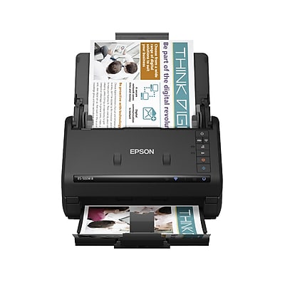 Epson WorkForce ES-500W II Wireless Duplex Document Scanner, Black (B11B263201) Simolary simolary.com