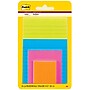 Post-it Super Sticky Notes, Assorted Sizes, Energy Boost Collection, 45 Sheets/Pad, 4 Pads/Pack (4622-SSAU)~#|#~82ECF5F2-ACE2-4E0F-ACBB42E784E8423D_sc7