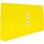 JAM Paper Premium Plastic Filing Envelope with Button & String Closure, 5 1/4" x 10", Yellow, 3/Pack (921B1YEX3)~#|#~82F400AE-6515-41BD-B45801B1A3D6434A_sc7