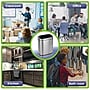 Alpine Industries Stainless Steel Trash Can with Liner, 10.6 Gallon, 2/Pack (ALP470-20L-2PK)~#|#~82F429DA-DCF9-4DC5-BFB812304726C4AC_sc7