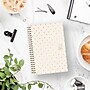 2026 Blue Sky Bespoke Letterpress Cream Hearts 5" x 8" Calendar Year Weekly & Monthly Planner, Plastic Cover (156228)~#|#~82F67D92-E174-40EC-B65BE10311C85045_sc7