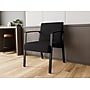 Lesro Waterfall Fabric Guest Chair, Open House Black/Black (WF1101.SBK-01OHBK)~#|#~82F9DB98-EEEE-4A34-A2A9D9F79FD4D14A_sc7