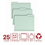 Staples Heavy Duty Pressboard Classification Folder, 2" Expansion, Letter Size, Green, 25/Pack (ST62738)~#|#~82FBF42E-E870-4E0F-9836539FB1FD8213_sc7