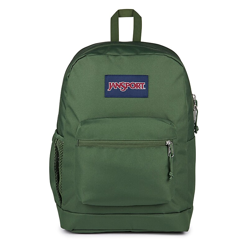 JanSport Cross Town Plus Laptop Compatible Backpack, Small, Cargo Green (JS0A7ZNZKM1) image 1