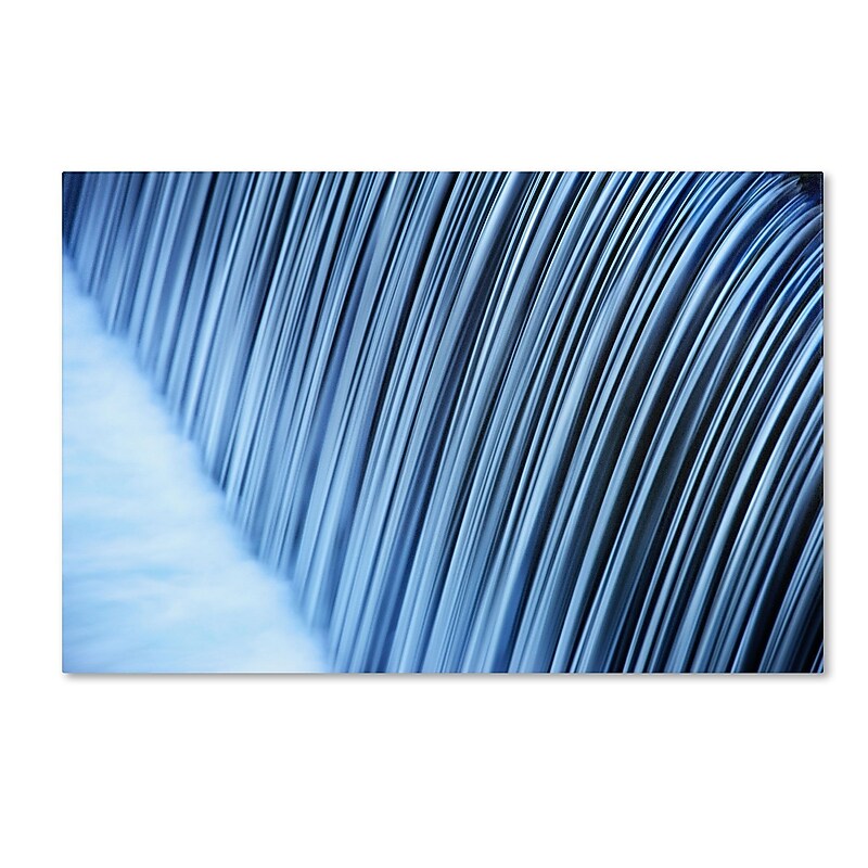 Trademark Philippe Sainte-Laudy "Liquid State" Gallery-Wrapped Canvas Art, 30" x 47" image 1