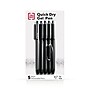 TRU RED™ Retractable Quick Dry Gel Pens, Medium Point, 0.7mm, Black, 5/Pack (TR54494)~#|#~8301909C-55FE-4C5A-872C2761BE971C1A_sc7