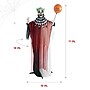 Haunted Hill Farm Life-Size Animatronic Clown (HHCLOWN-7FLSA)~#|#~8301BC45-8D49-49B8-87FD6263FBDF6C86_sc7