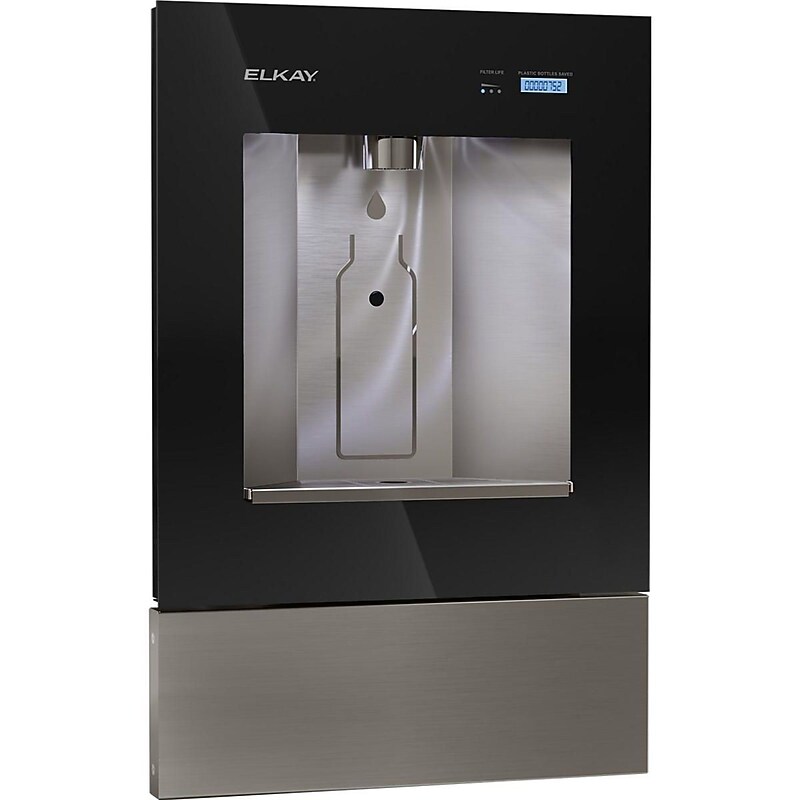 Elkay EZH2O Liv Recessed Bottle Filling Station, Midnight (LBWD00BKC) image 1