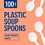 Perk™ Polystyrene Soup Spoon, Heavy-Weight, White, 100/Pack (PK56404)~#|#~8306161D-F72A-40C0-9CAF536876E79454_sc7