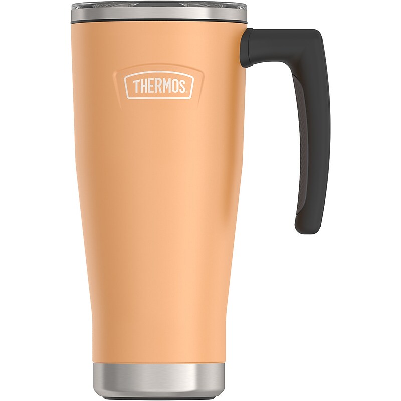 Thermos Icon Stainless Steel Vacuum Insulated Travel Mug, 18 oz., Melon (EAIS1164ML4) image 1