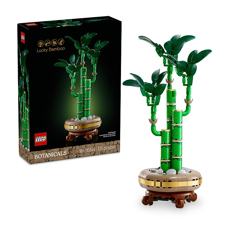 LEGO Botanicals Lucky Bamboo, 325 Pieces (10344) image 1