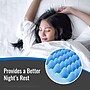 DMI Convoluted Twin Bed Pad, 72"L x 33"W x 4"H, Blue (552-7940-0000)~#|#~8314A62C-7F65-49E0-9E7752C0C9D4BAB7_sc7
