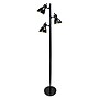Creekwood Home Essentix 64" Metal 3 Light Floor Lamp with Adjustable Cone Shades (CWF-3002-BK)~#|#~83184C7B-488F-499E-A3373C954419D948_sc7