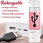 Brentwood 17-Oz. Portable Battery-Operated USB-Chargeable Glass Blender, White (RJB-100W)~#|#~831A75E4-3BD6-4D13-977C35FAFB72F64A_sc7